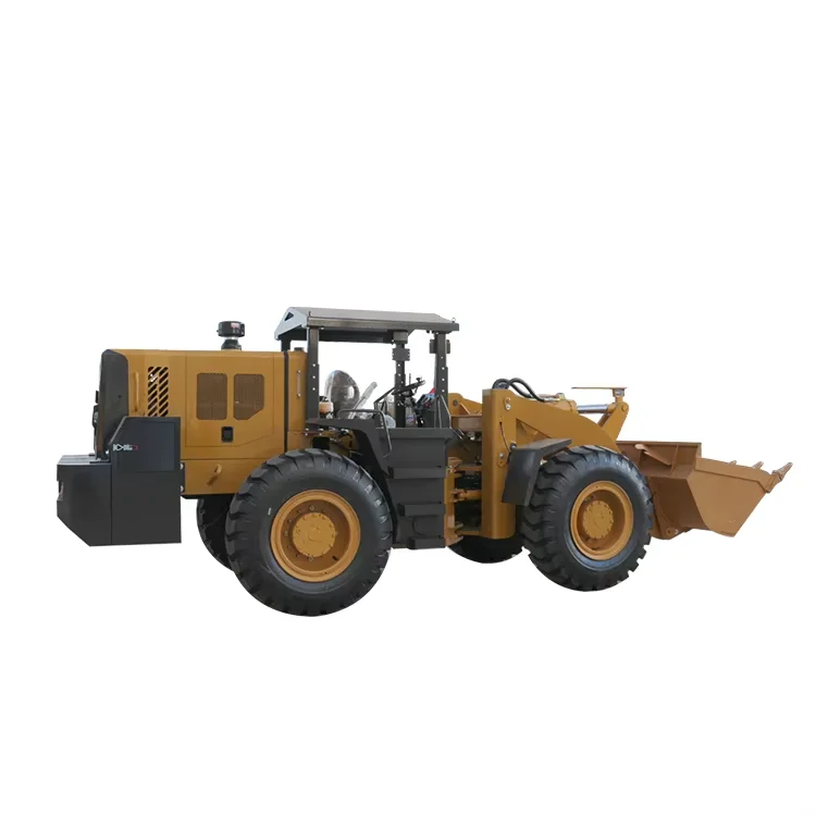Mining tunnel loader mining 3 Ton Low Height Underground front Wheel Loader ZL30E  bucket diesel engine mine Cummins engine