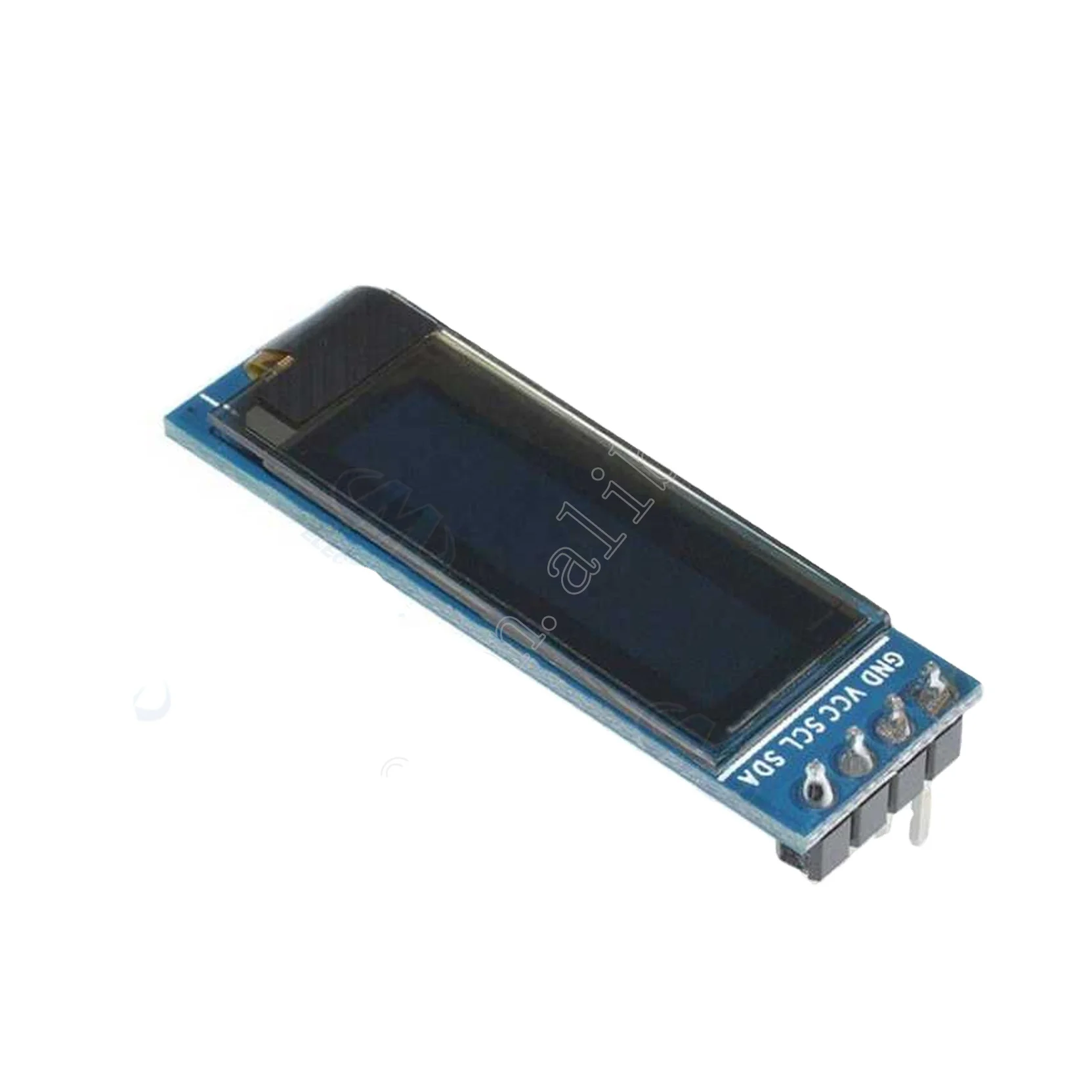 Органический светодиодный модуль 0,91 дюйма, Белый Органический светодиод 0,91X32, органический светодиодный ЖК-дисплей 0,91 дюйма, 4-контактный разъем IIC Communicate 3,3-5 В