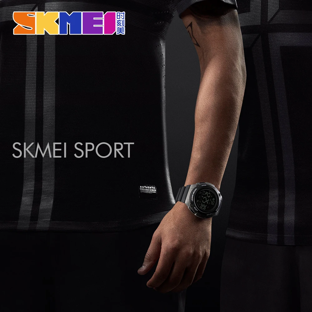 skmei 1347 men fashion smart watch multi functional support for android outdoor bluetooth sports smartwatches