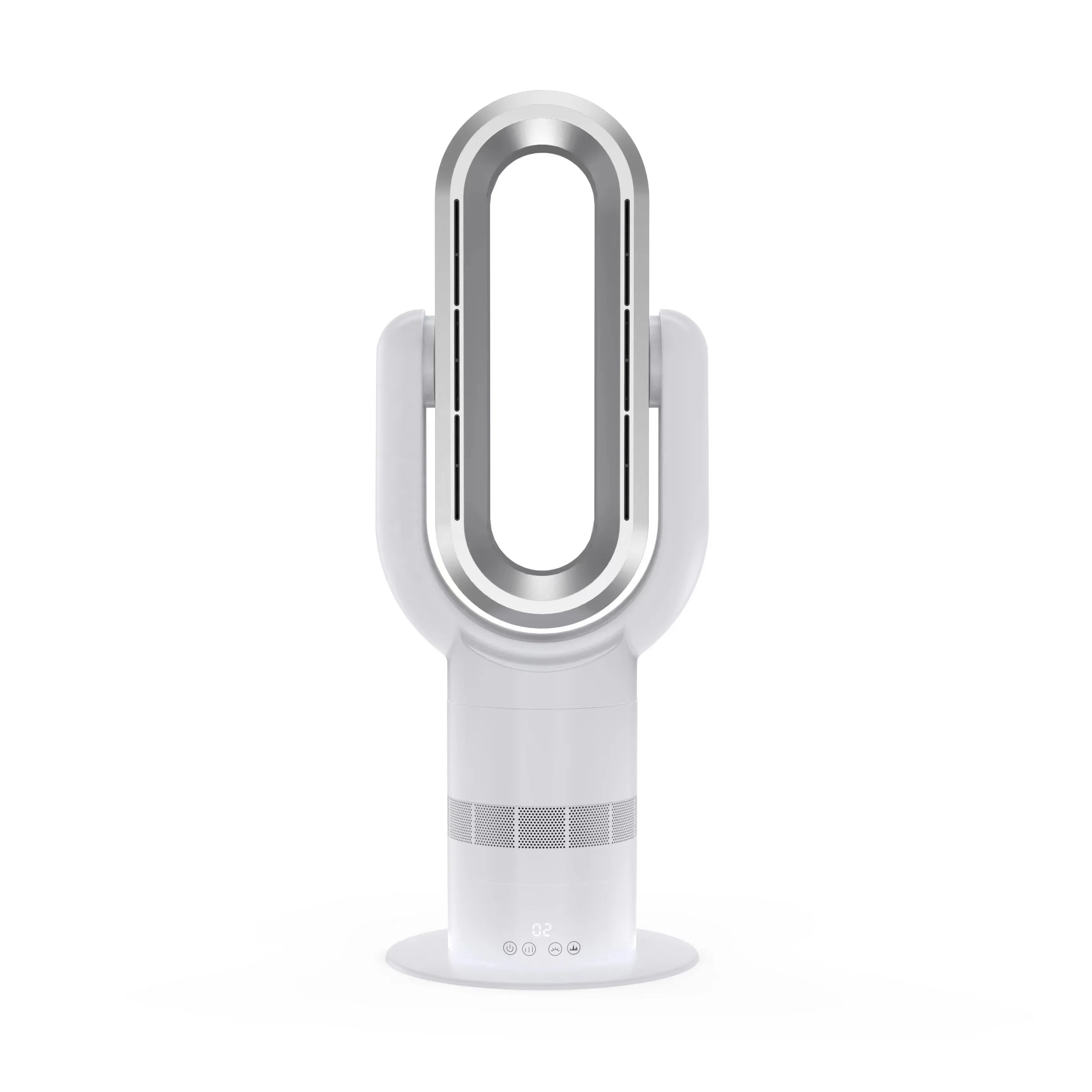 Wholesale Home Use New Heater 66cm Height Safety Design PTC Ceramic Fast Heat Desktop Bladeless Heater Fan