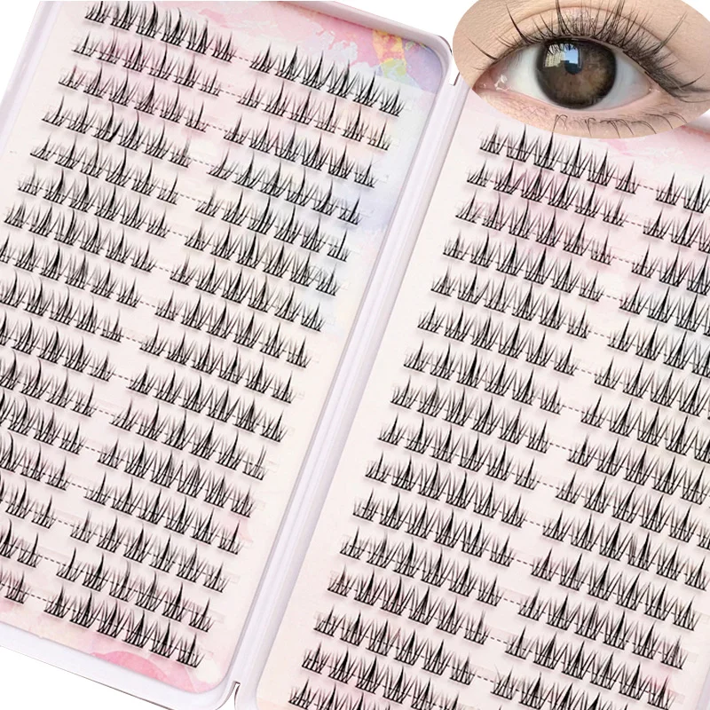 Wholesale Cheap DIV Makeup 32 Rows 384 Cluster Lash Clusters For Beauty