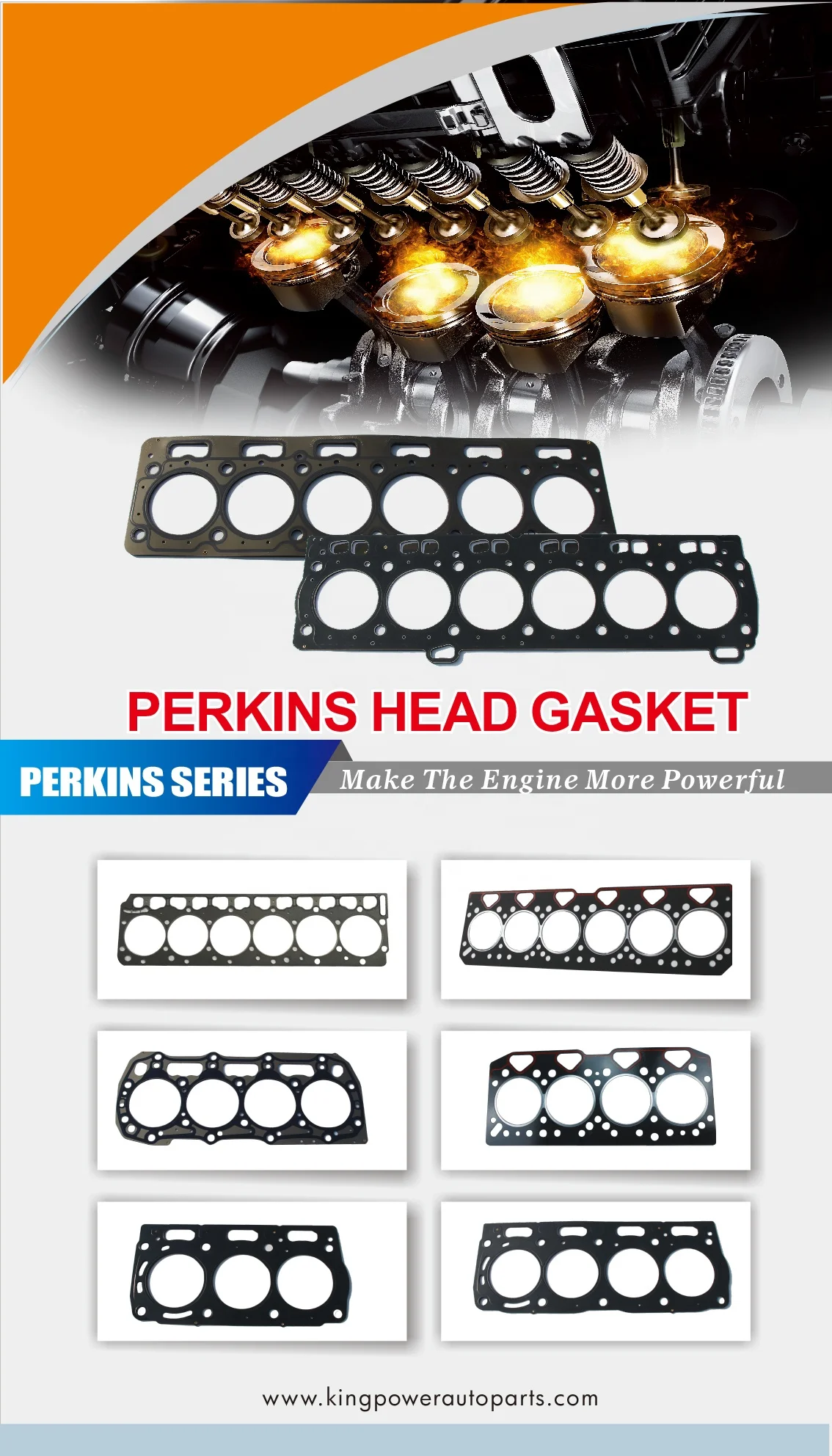 Комплект поршневых колец 100 мм для P ERKINS 1004-4T 1006-6T T4.40 T6.60