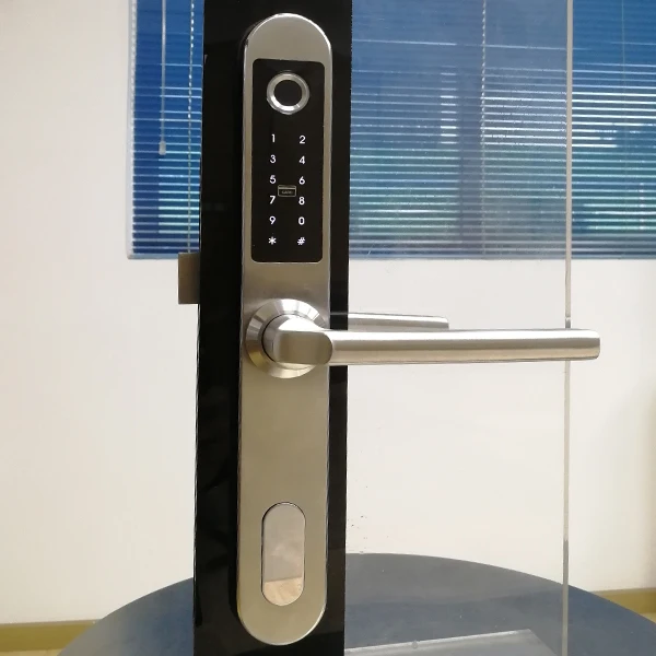 
Goodum TTLock Bluetooth APP Wifi Fingerprint Password RF Card European Smart Door Lock E6900W For Aluminum Door 