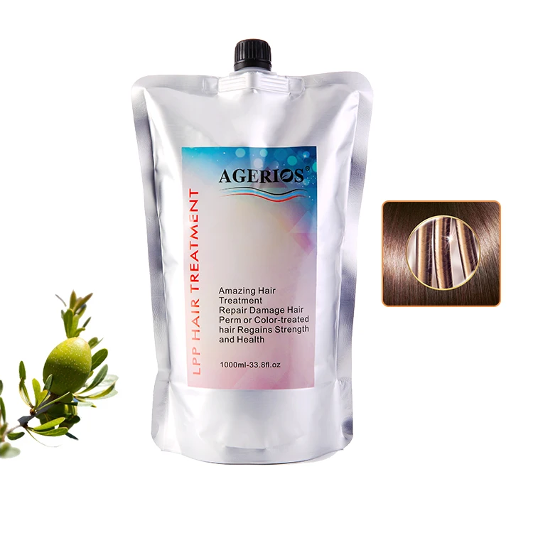 Professional OEM Natural Organic Instant Hair Treatment Smoothing Repairing Hair Mask LPP For Dry Damage Hair