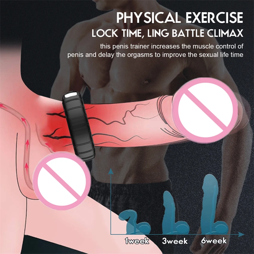 Hot Selling Remote Control Prostate Massager Vibrator Penis Massage Device Cock Ring Vibrating Couple Men Rings for Men