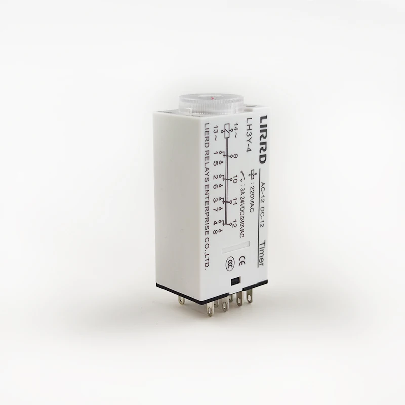 H3Y-4 Time Delay Relay 4 Poles Plug-in Type Terminal 220VAC