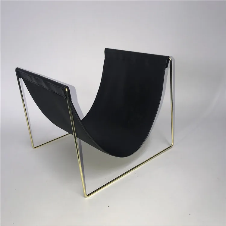 home sofa corner towel holder metal rack office book newspaper magazine display leather rack