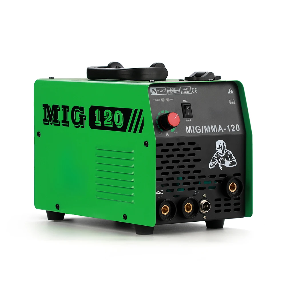 Портативный сварщик mig 220 В сварочный аппарат из углеродистой стали mma tig сварочные аппараты для дома