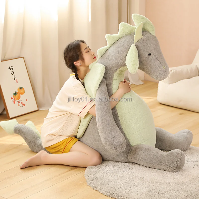 custom design dinosaur plush toys soft cuddly dragon plush toy stuffed & plush toy animal