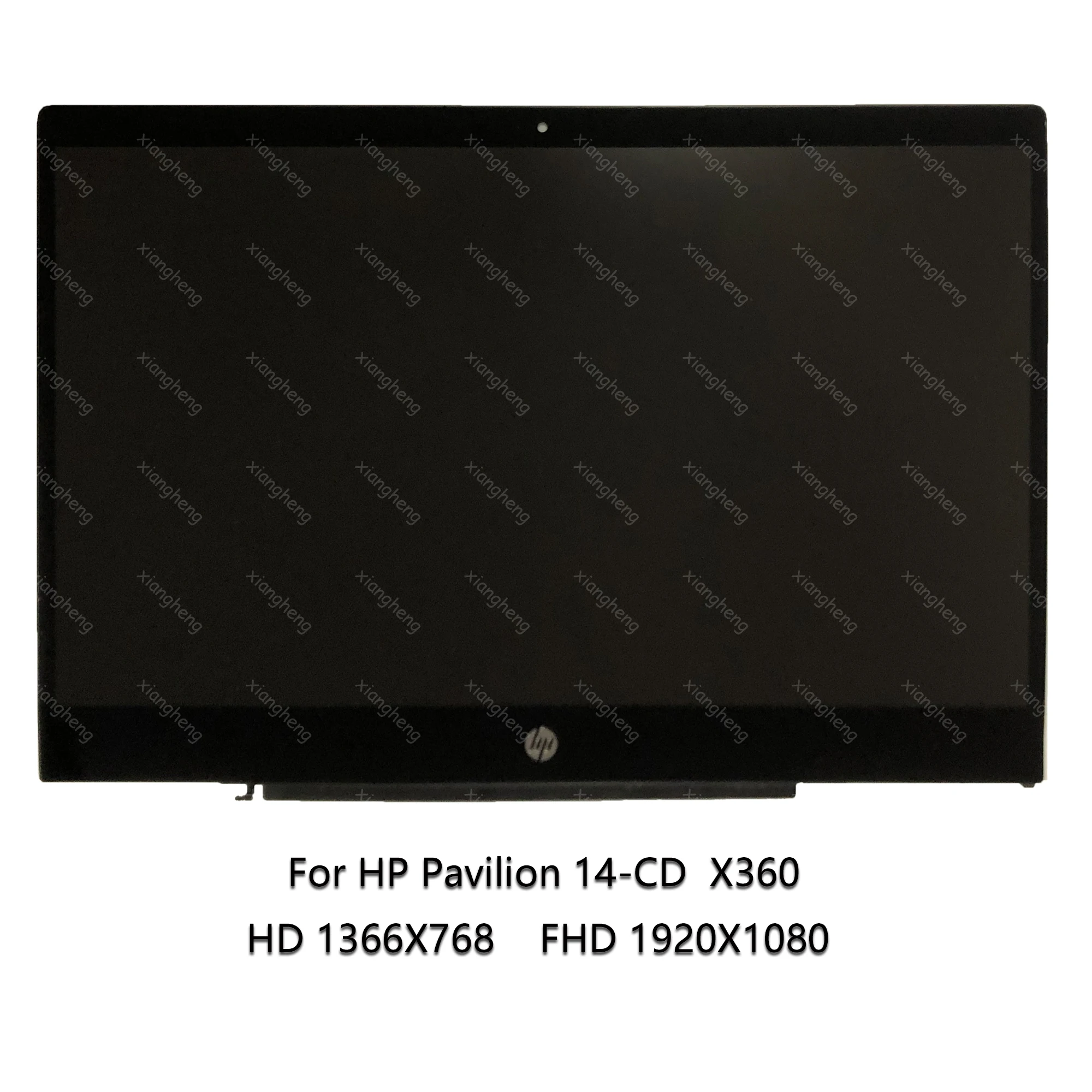 ЖК-дисплей 14,0 дюйма с сенсорным экраном и дигитайзером в сборе, с рамкой для HP PAVILION X360 14-CD0087TU 14-CD0061TU 14-CD0080tu
