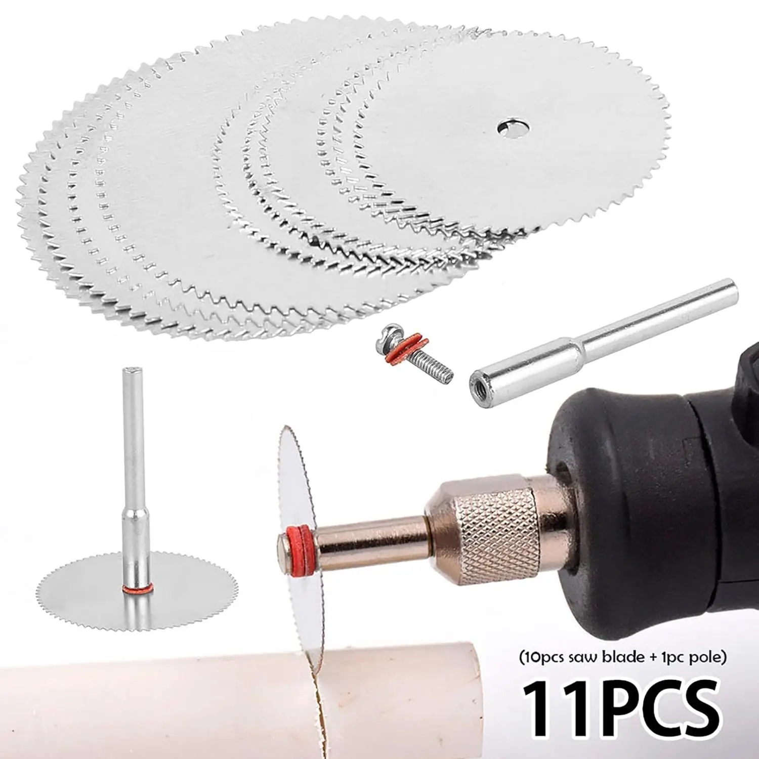 22/25/32mm High-Grinding Cutting Disc Set Multifunctional Stainless Steel Metal Rotary Drilling Tool Accessories
