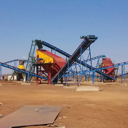 50TPH stone granite rock crushing plant for sale
