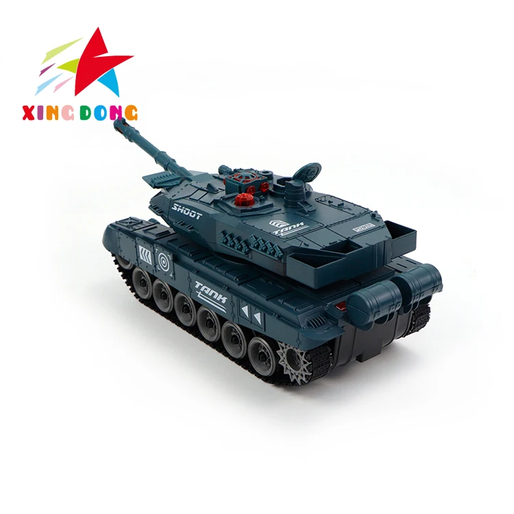 2024 hot  selling 2.4G 11 channel remote control military tanks for kids simulate model rc tank toy