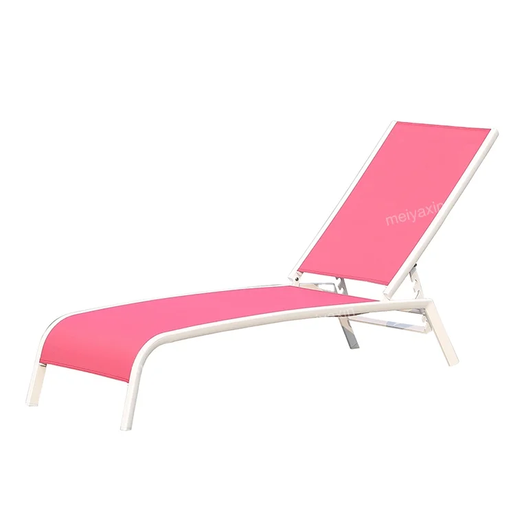 MX Aluminium chaise garden pool sun lounger chair(accept customized)