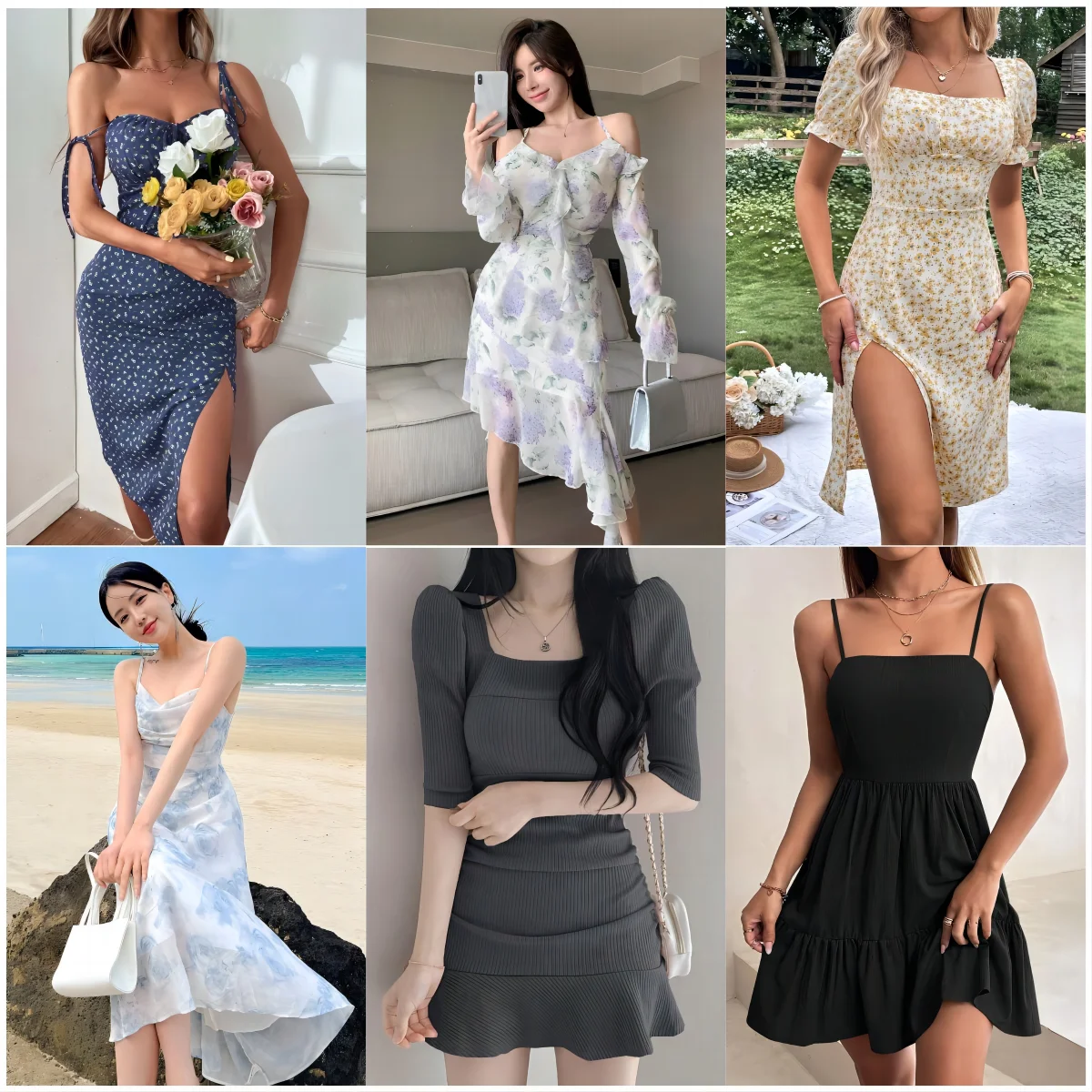 HLY Dress Apparel Stock Women Mixed Fashion Casual Top Swimsuit Skirts Clothes Women Dresses Popular New Women Clothes Wholesale