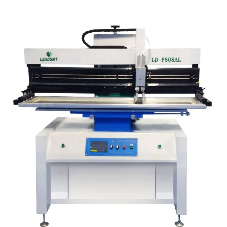 semi-automatic SMT 1.2m /1.5m printing machine solder paste printer PCB stencil printing machine