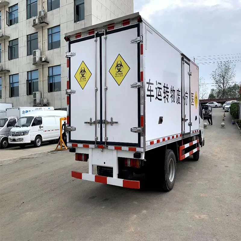 JMC 4x2 RHD транспортное средство для транспортировки медицинских отходов клинических медицинского