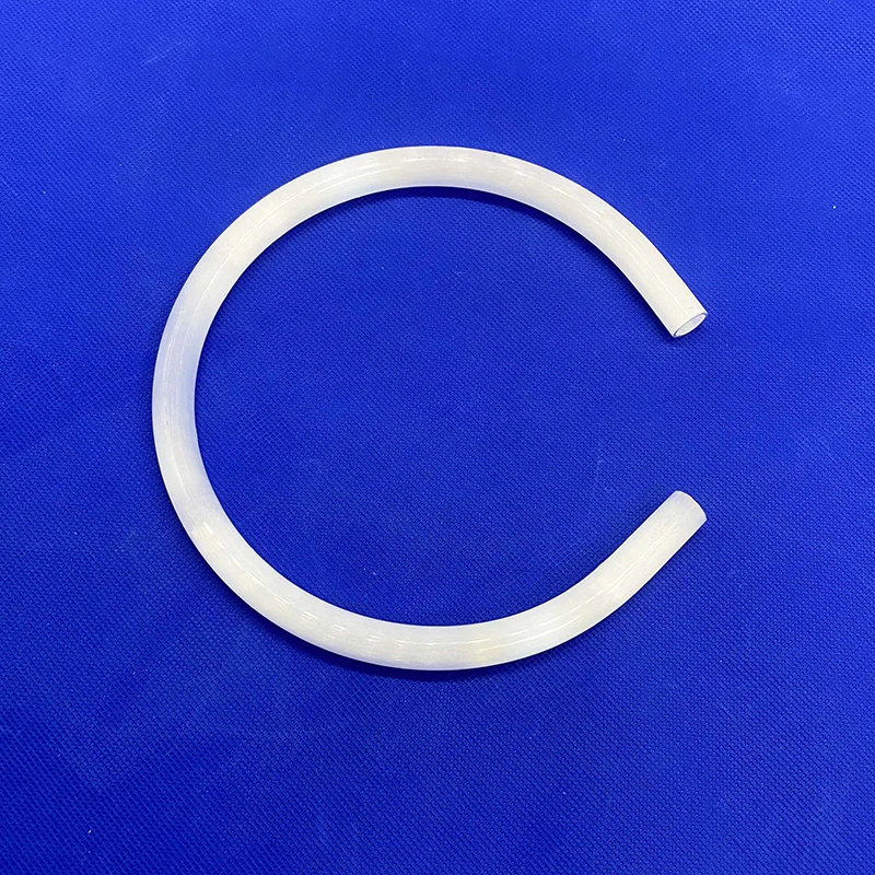 Milky White Quartz Glass Tube Heat Resistant Quartz Glass Pipe