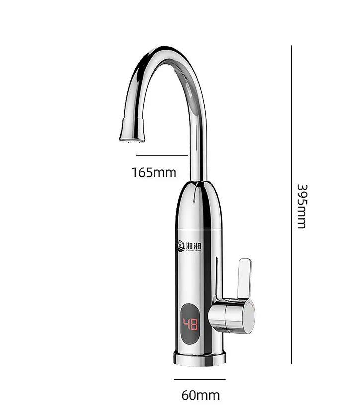 hot sale  water heater Home kitchen  bathroom electric heating faucet instant heating faucet 3300W  LED display