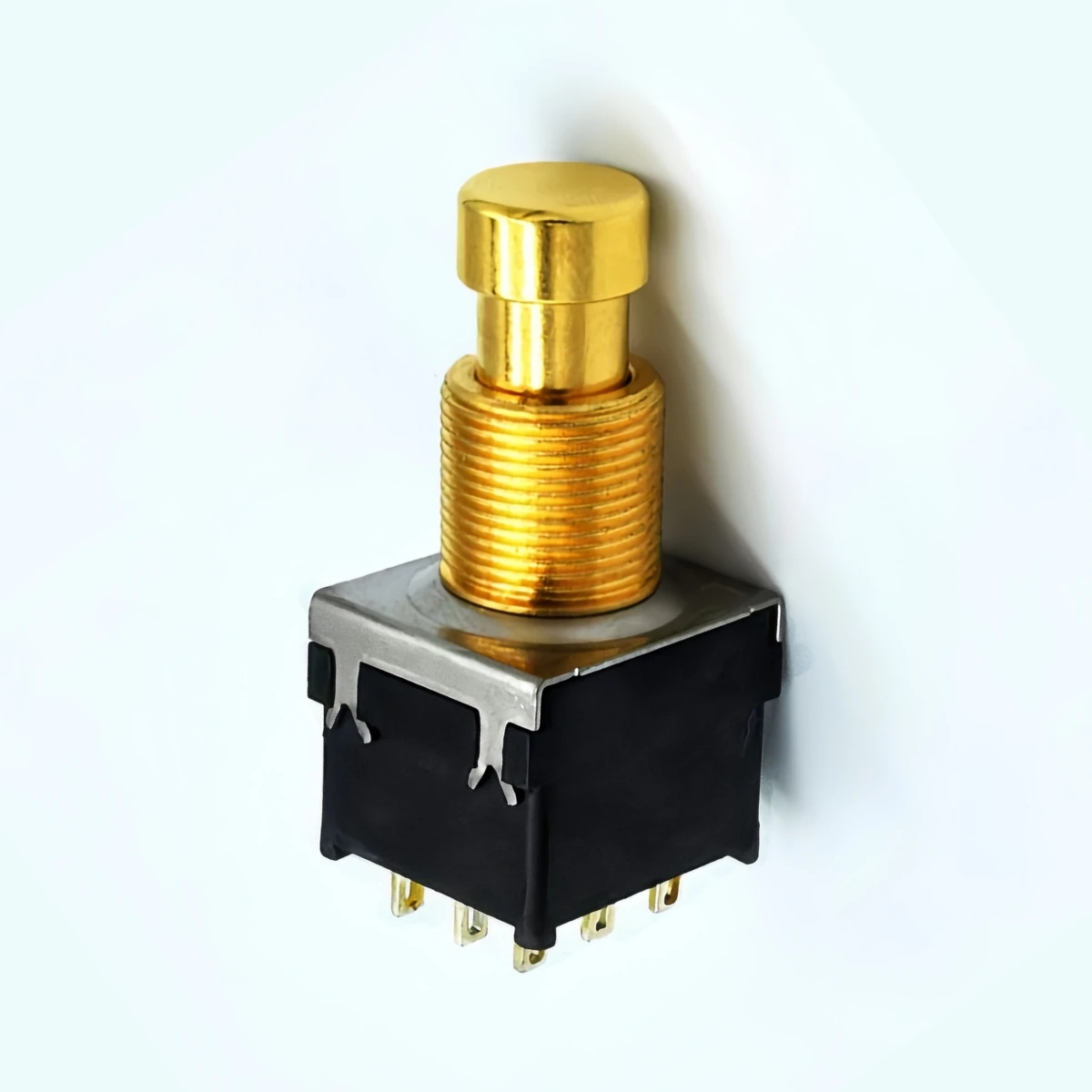 Foot Switch Pedal Guitar Effects Board or Amplifier Control SPST 9 Pin Momentary Push Button Guitar Effects Pedal Footswitch