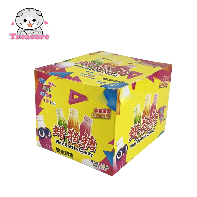 new item Waxy taste  sugar filled with fruit-flavored syrup  individual package
