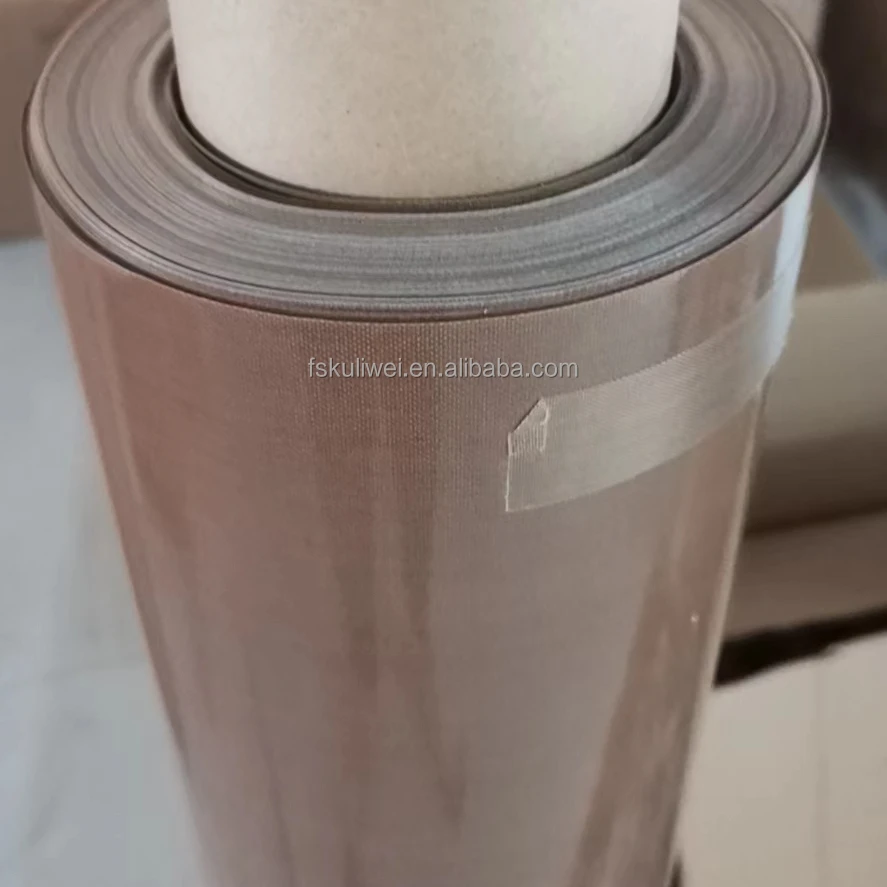 Высокотемпературная стойкая пленка из ПТФЭ тканевая лента высокотемпературная коричневая Цветная Клейкая Лента Из и стекловолокна