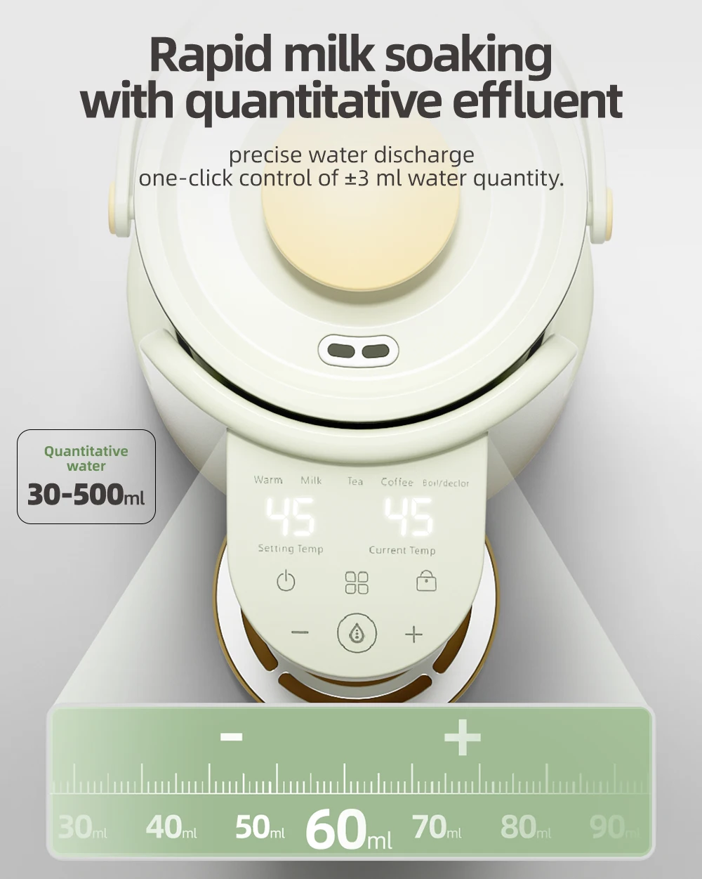 Automatically New Improved Formula Pro Advanced Formula Dispenser Machine with Accurate Temperature Control
