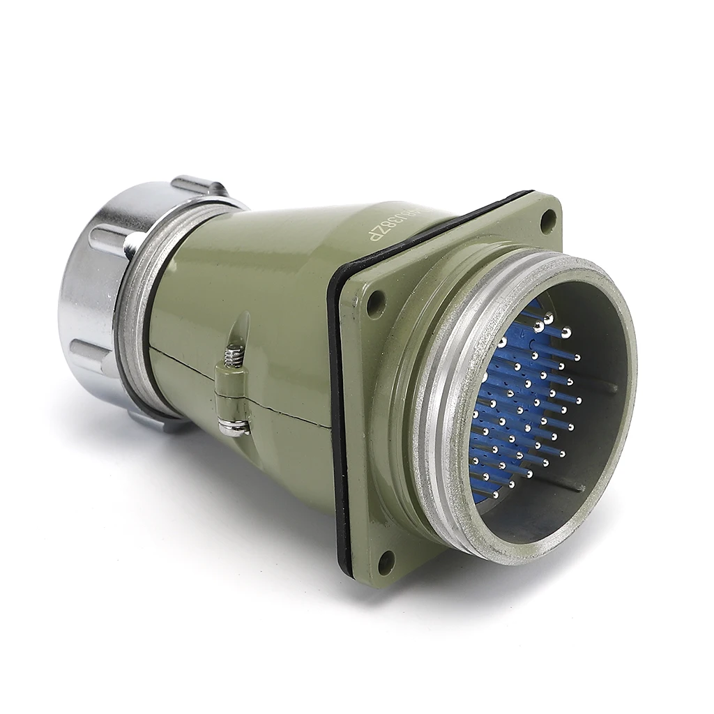 Electric Connector 2-pin Female Right Angle Plug Butt Socket Yd Aviation Connector Soldering