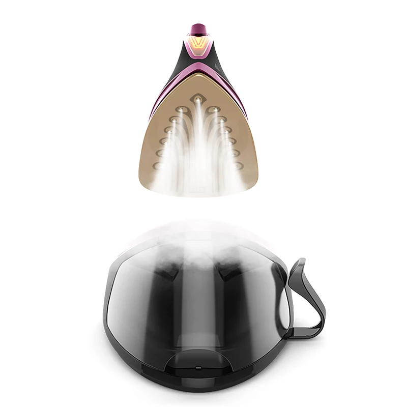  HG 2100W Industrial Steam Iron Station with Ceramic Soleplate Vertical Steamer Ironing for Clothes