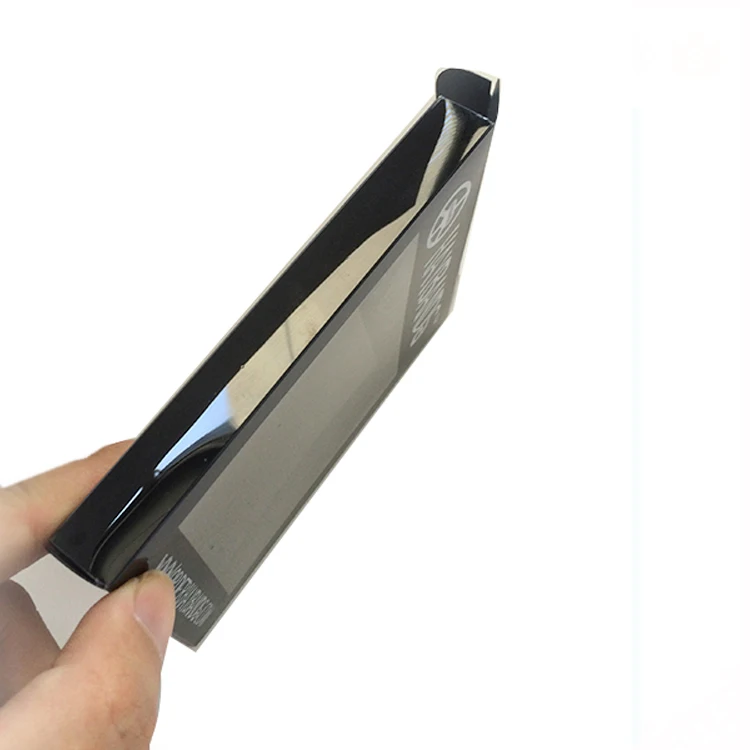 china supplier hot sale clear phone cases PVC plastic box,electronics foldable clear box with hanger