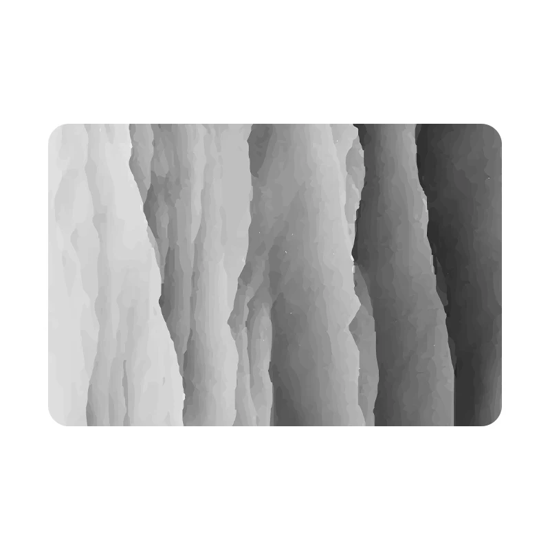 Washable Non Skid Quick Absorbent Dry Rubber Kitchen Mat Quick Dry Front Door Diatomite Bathroom Mat