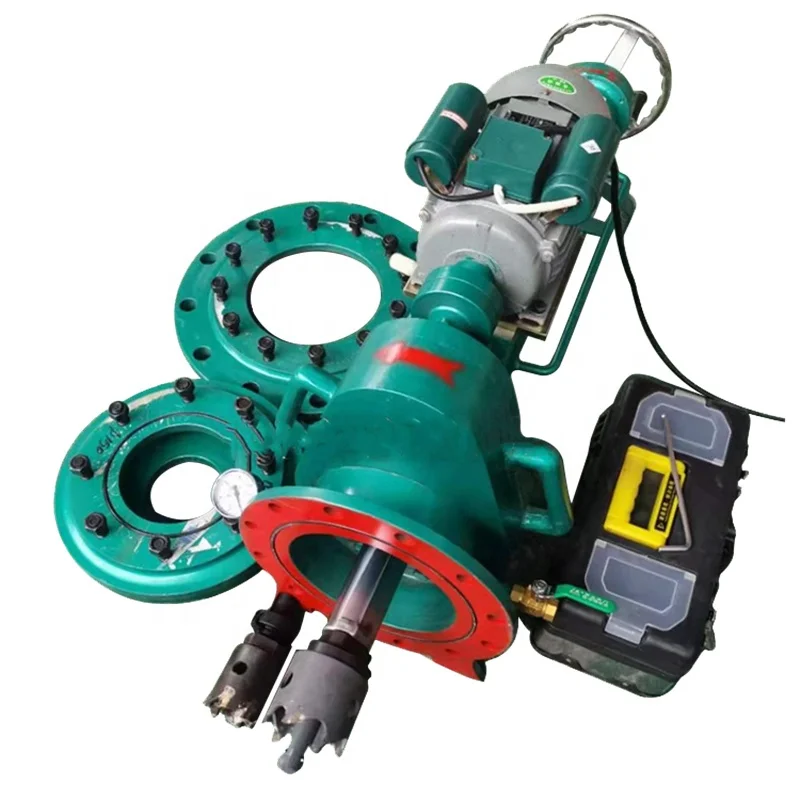 Electric Drive Hot Tapping Machine Pipedrill Equipment for Water Pipe Hot Tapping