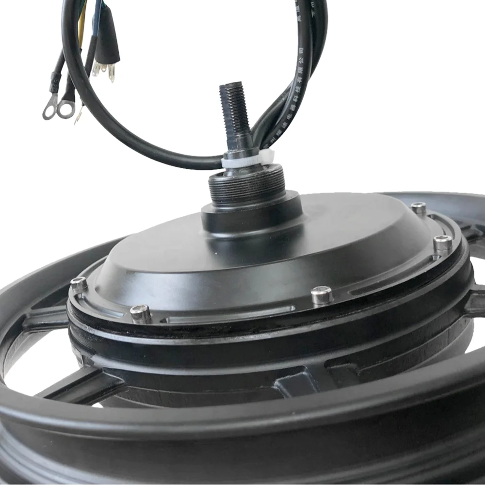 Customized 2000w e scooter rear drive 48V 60V 72V bike electric brushless 14 inch wheel skateboard hub dc motor