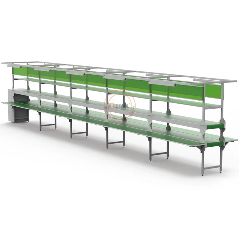 automatic production esd computer/laptop belt assembly line