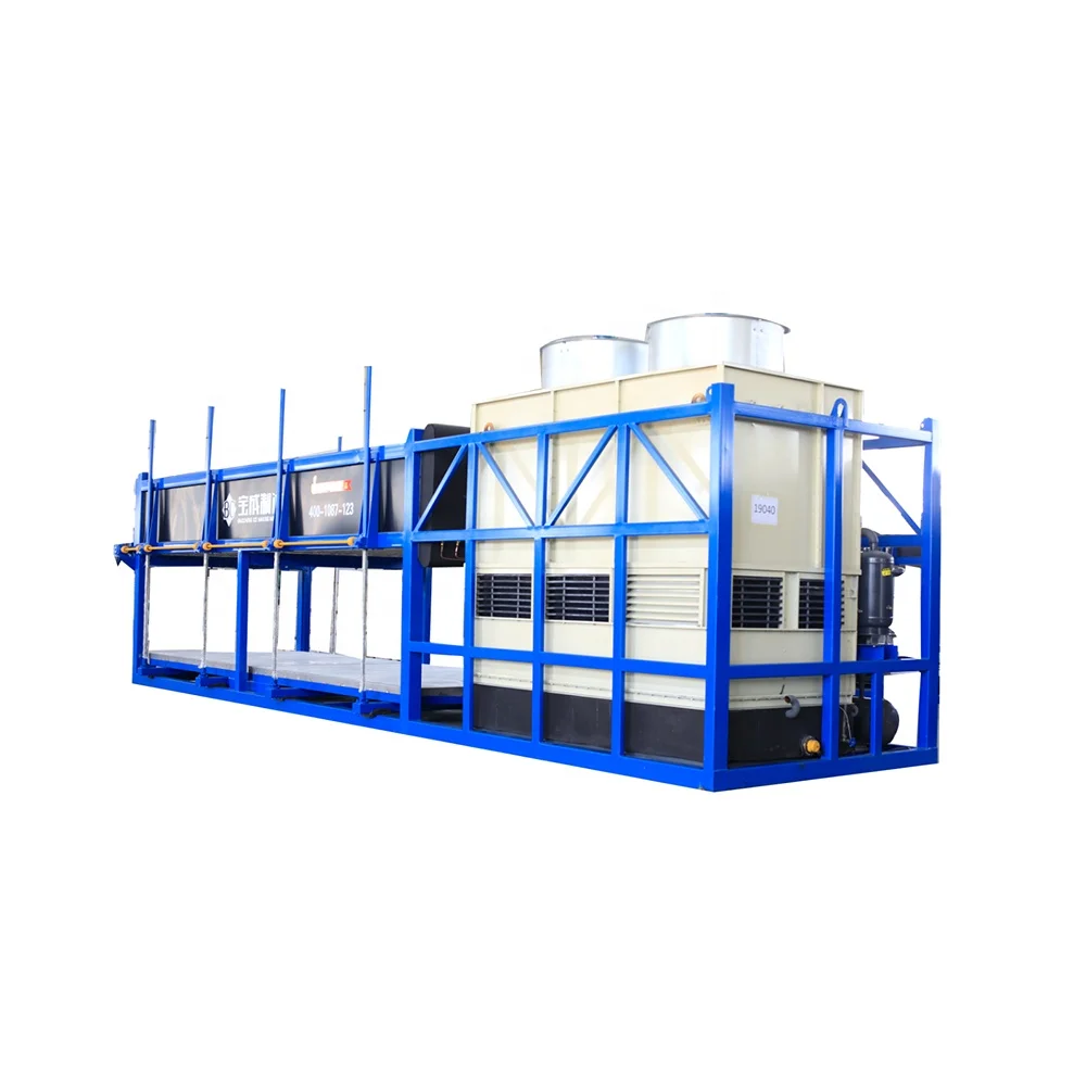 
Containerized Design 15 ton/day Capacity Block Ice Machine in China 