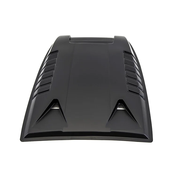 Pickup Truck High Impact Resistance Bonnet Scoop Hood Vent Washer Holes Raptor Style Black for Ford Ranger T6 2012-2015
