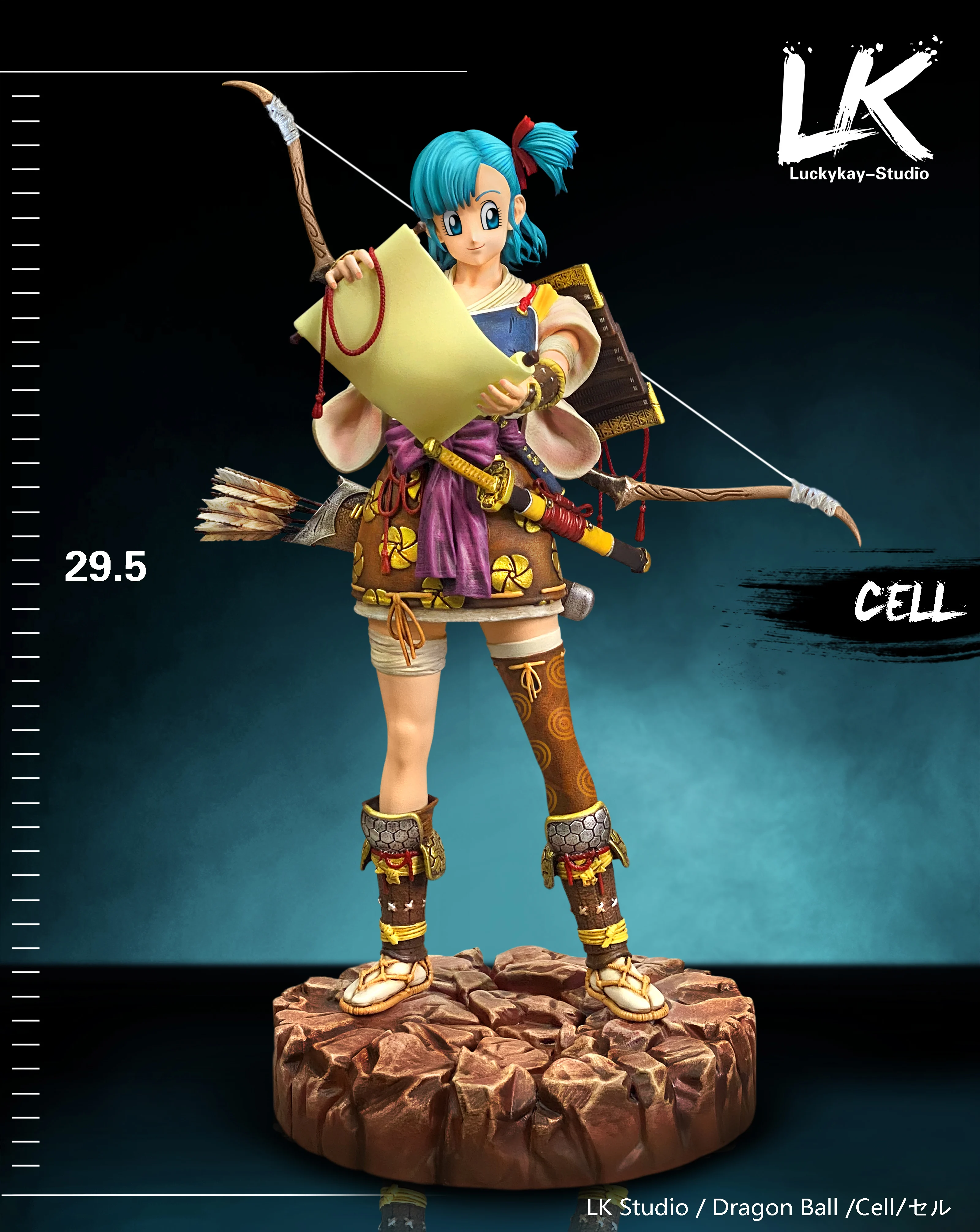 Japan Anime DB GK LK Bulma action figure for collection