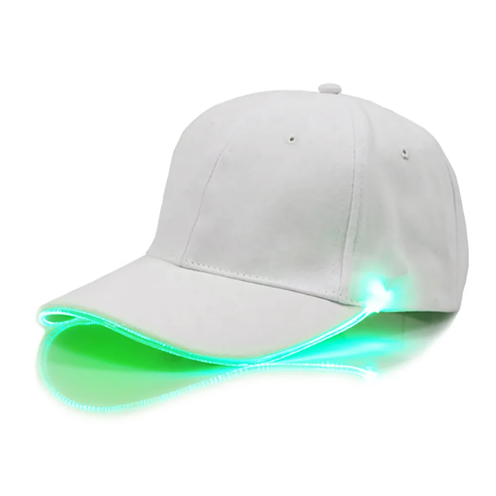 Sell well white pride led light baseball cap