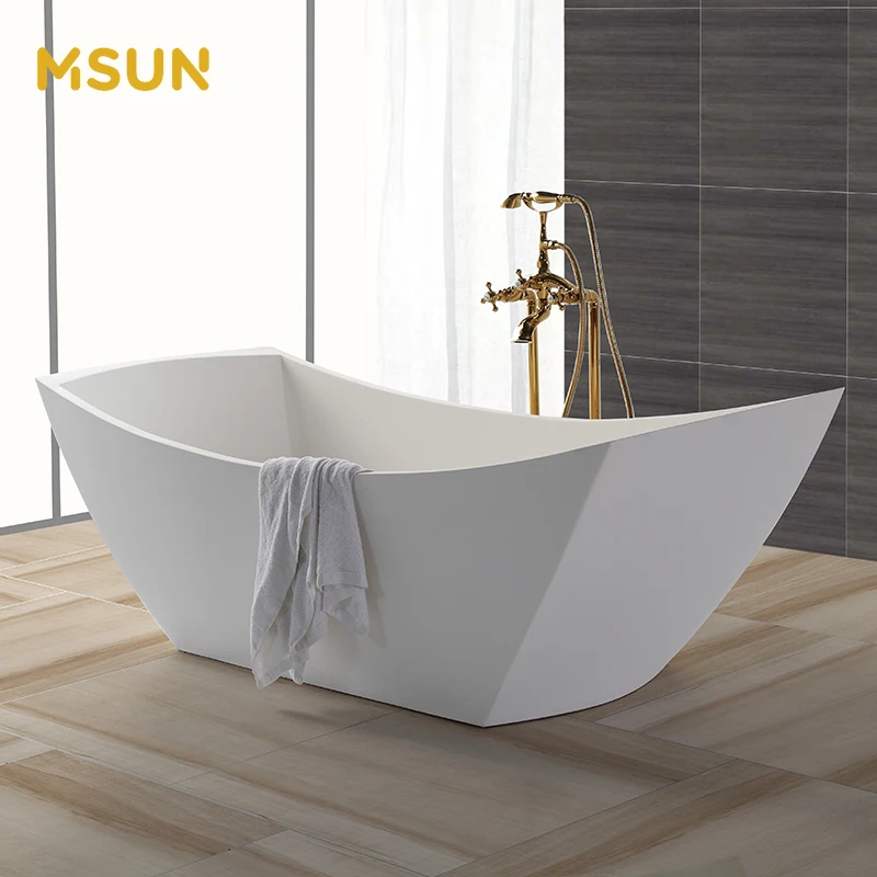MSUN Small Bathtub Freestanding Bathtubs Bathroom Shower Bath tub for Baby PMMA Tubs