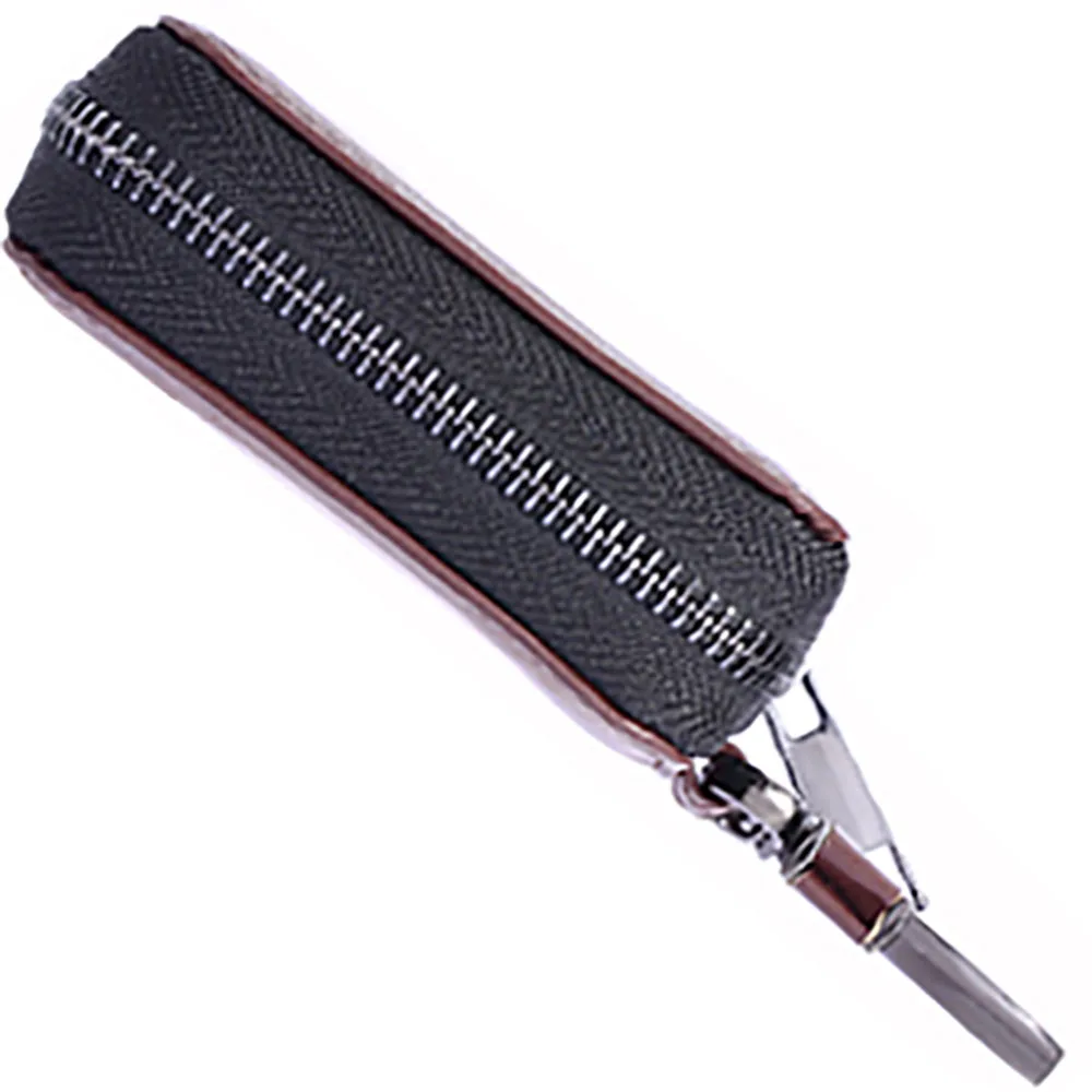 Pu Leather Faraday Cage Car Key Protector RFID Signal Blocking Anti-Theft Pouch Anti-Hacking Case Blocker