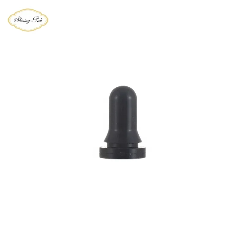 In stock 18/410 Shiny Gold Smooth Glass Pipette Aluminum Dropper Gold Dropper