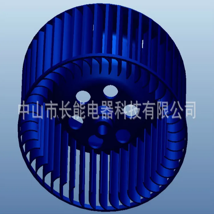 Forward-tilt-bilateral-centrifugal fan plastic