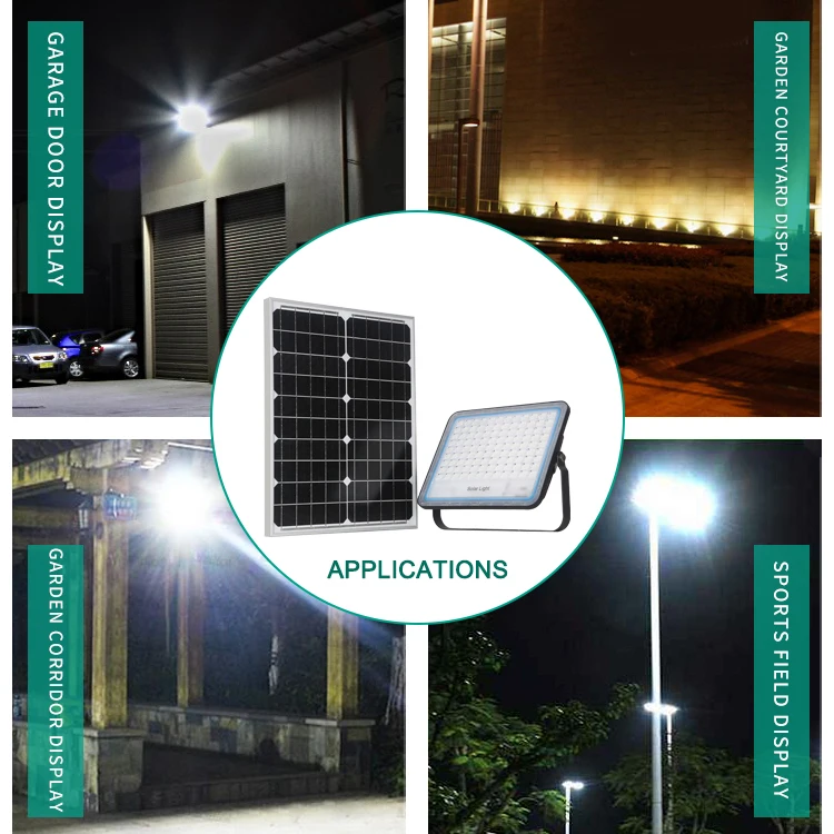 New Design Ce Smd Ip65 Outdoor Marine Smd 40w 50w 60w 100w 150w 200w 300w Projector Led Solar Flood Light