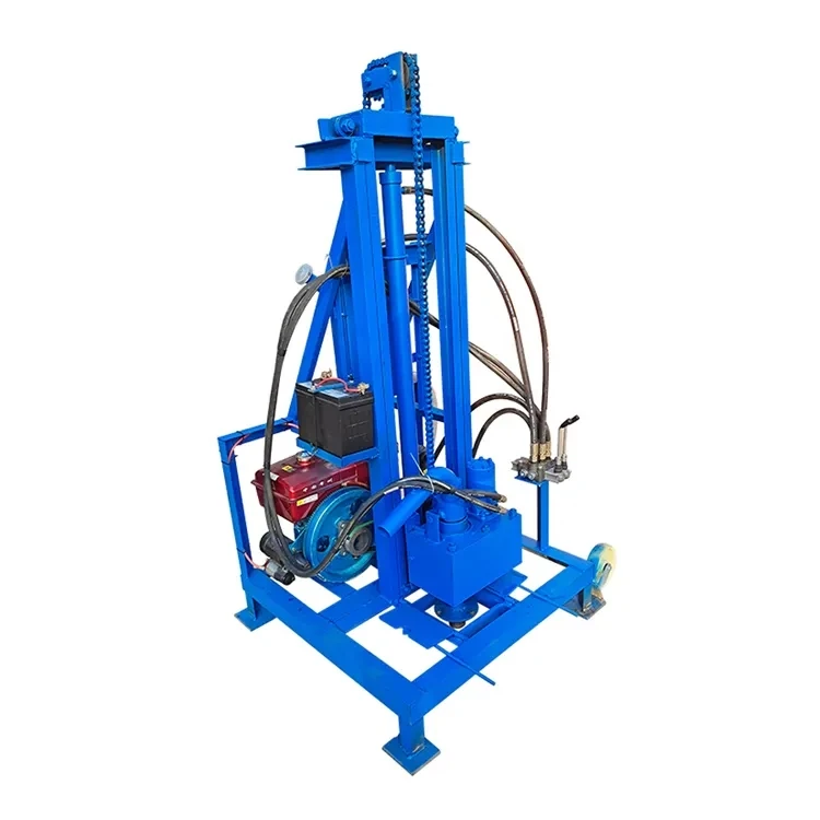Easy operation hydraulic underground water well drilling rigs for sale