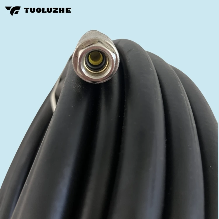 Low temperature and high pressure air gun barrel high pressure rubber hose