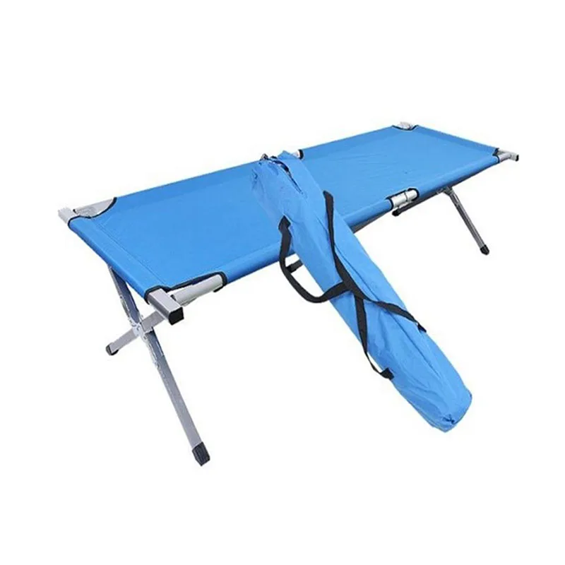 Wholesale  Cheap Outdoor Lightweight Portable Office Bed Easy Folding Camping Sleeping Cot Bed