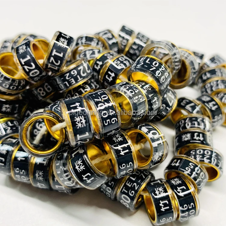 High quality Height 5mm Homing pigeon rings NPA short pigeon rings