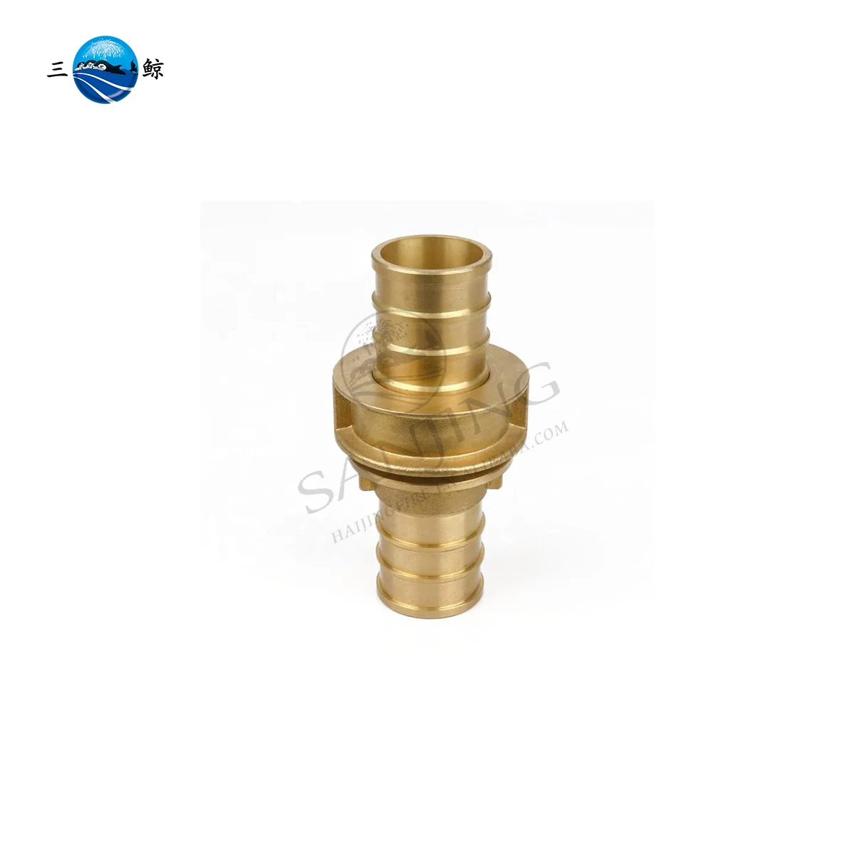 Forged Copper UNI70 UNI45 Italy Type Fire Fighting Equipment Hose Coupling Adapter