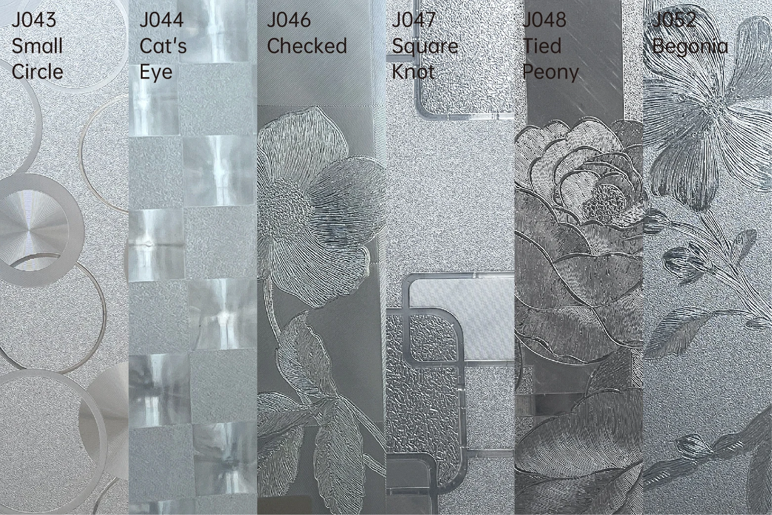 PVC frosted static cling window film thermal insulation UV protection glass film sticker decorative film