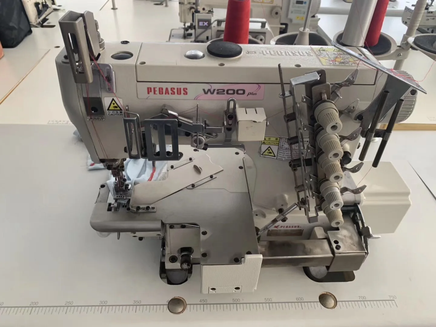 Used Pegasus W200 Interlock Stitch Machine Industrial Sewing Machine Low Price